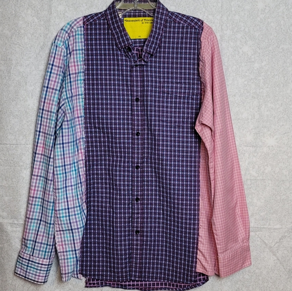 Upcycled Button Down Shirt - Picture 7 of 7